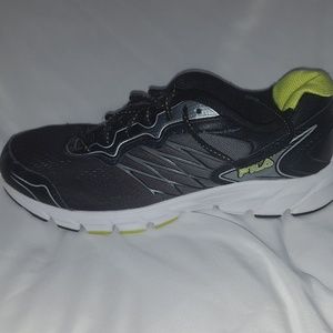 Fila Indus Mens Sneakers 12 CoolMax Black Shoes Fila Indus Mens Sneakers 12 CoolMax Black Shoes